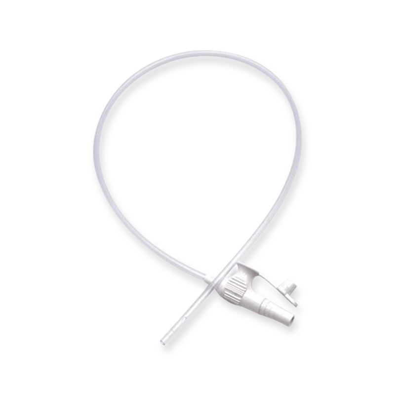 absaugkatheter mit daumenkontrollventil