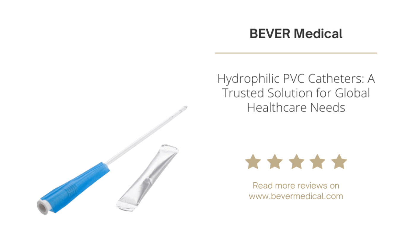  Hydrophile PVC-Katheter: Eine zuverlässige Lösung für globale Gesundheitsbedürfnisse